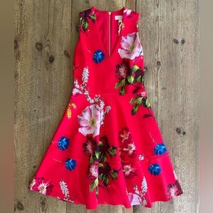 Ted Baker Kinle Berry Sundea Skater Dress 6